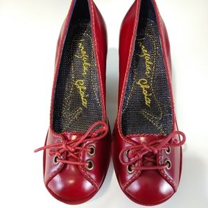 Irregular Choice Junya Red heels